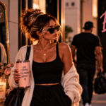 Woman confidently walking forward as a man leaves in the background, representing the growth that comes from setting boundaries, protecting your peace, and realizing you no longer need to explain or justify your choices.